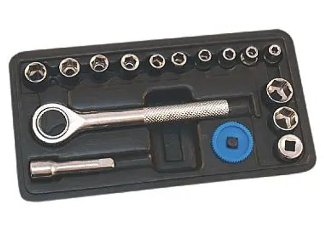 STECKSCHLUSSELSATZ : Profi-Steckschlüsselsatz – Hochwertiges Werkzeugset für präzise Montagearbeiten und Reparaturen TK Gruppe® Grosshandel 