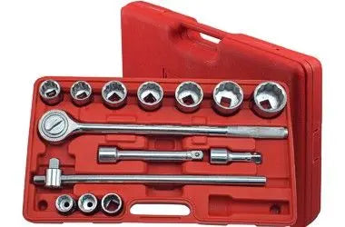 STECKSCHLUSSELSATZ : Vielseitiger Steckschlüsselsatz – Hochwertiges Werkzeugset für präzise Montagearbeiten und Reparaturen TK Gruppe® Grosshandel 