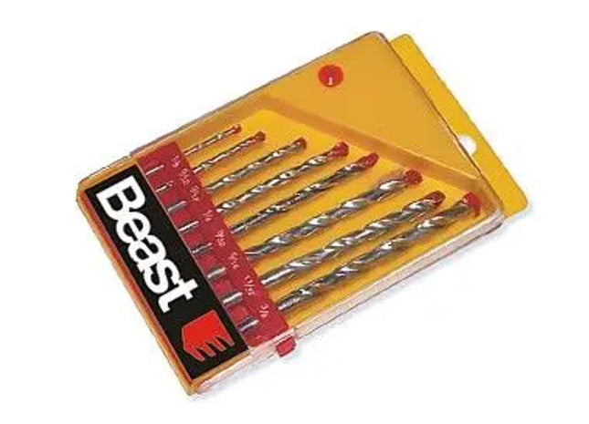 STEINBOHRERSATZ : Hochwertiger Steinbohrersatz - Profi Bohrerset für präzises Bohren in Stein | Mauerbohrer Set | Betonbohrer Kit | SDS Bohrer | Bohrmaschinen Zubehör TK Gruppe® Grosshandel 