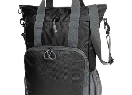 STEP Schwarzer Multibag – Flexibel und Stilvoll für Unterwegs TK Gruppe® Grosshandel 