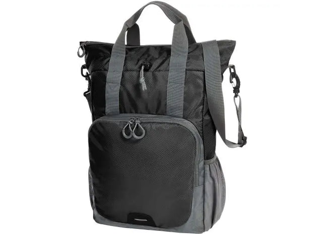 STEP Schwarzer Multibag – Flexibel und Stilvoll für Unterwegs TK Gruppe® Grosshandel 