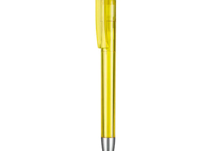 STRATOS TRANSPARENT Kugelschreiber in Ananas-Gelb – Leuchtend & Durchsichtig TK Gruppe® Grosshandel 