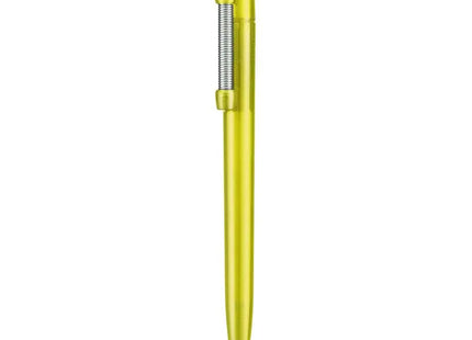 STRONG TRANSPARENT Kugelschreiber in Ananas-Gelb – Robust & Durchscheinend TK Gruppe® Grosshandel 
