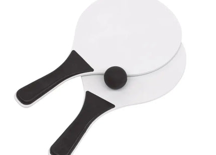 SUMMER FEELING Beachball-Set in Schwarz-Weiß – Stilvolles Strandspiel TK Gruppe® Grosshandel 