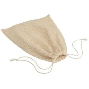 SUPER FOOD L Gemüsenetz in Beige – Groß und Robust für Ihre Einkäufe TK Gruppe® Grosshandel 