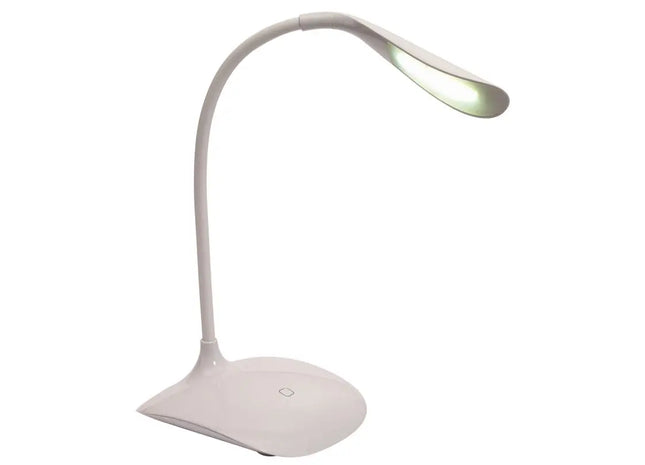 SWAN Schreibtischlampe in Weiß - Elegantes und Modernes Design TK Gruppe® Grosshandel 