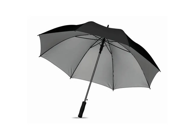 SWANSEA+ Schwarzer Regenschirm - Ihr zuverlässiger Begleiter bei Regen TK Gruppe® Grosshandel 
