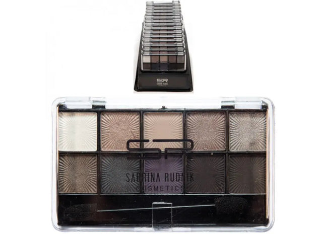 Sabrina 10er Lidschatten-Set für rauchige Augen – Intensive Farbpalette TK Gruppe® Grosshandel 