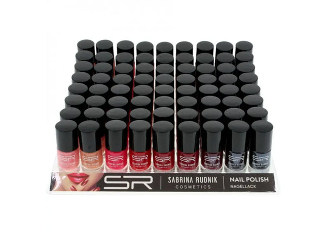 Sabrina Nagellack-Set in Rottönen, 72 Stück, 12ml je Tablett TK Gruppe® Grosshandel 