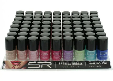 Sabrina Nagellack Trendfarben, 12ml, Großpackung mit 72 Flaschen - Langlebige Vielfalt TK Gruppe® Grosshandel 