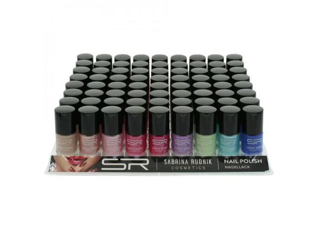 Sabrina Nagellack Trendfarben, 12ml, Großpackung mit 72 Flaschen - Langlebige Vielfalt TK Gruppe® Grosshandel 