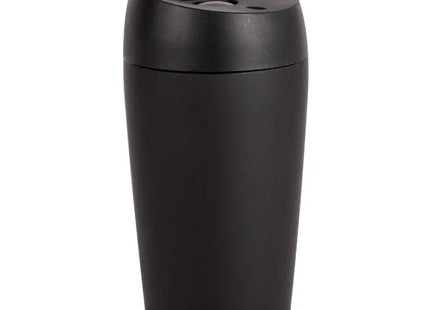 Sagaform Loke Reisebecher gummierte Oberfläche 240 ml – schwarzer, isolierter Thermobecher TK Gruppe® Grosshandel 