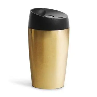 Sagaform Loke Reisebecher, 240ml, Elegantes Gold TK Gruppe® Grosshandel 