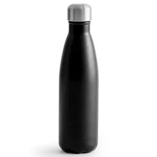 Sagaform Nils Edelstahl-Trinkflasche 500ml in Schwarz TK Gruppe® Grosshandel 