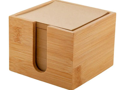 Sagano Schreibblock-Würfel in Naturfarbe – Ideal für Notizen und Skizzen TK Gruppe® Grosshandel 