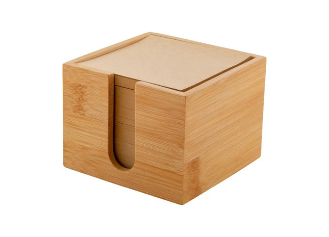 Sagano Schreibblock-Würfel in Naturfarbe – Ideal für Notizen und Skizzen TK Gruppe® Grosshandel 