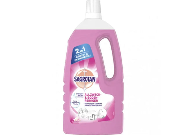 Sagrotan Universalreiniger 1,5L - Duft Frische Blumen, Vielseitige Reinigungslösung TK Gruppe® Grosshandel 