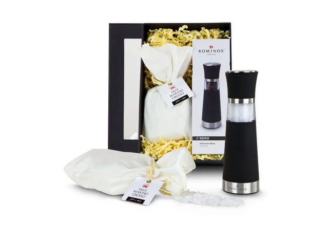 Sale Nero Geschenkset – Exklusives Schwarzes Salz für Gourmet-Küchen TK Gruppe® Grosshandel 