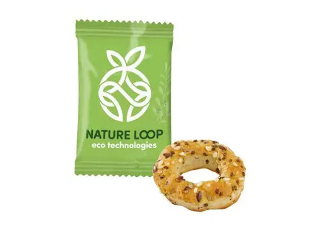 Saltletts Mini Bagel mit Ihrem Druck - Perfekt für Events und mehr TK Gruppe® Grosshandel 