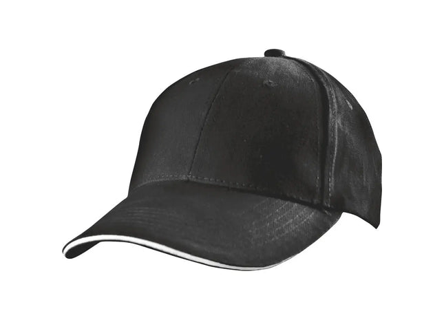 San Francisco 6-Panel Baseballcap in Schwarz Klassisch & Vielseitig für den Alltag TK Gruppe® Grosshandel 