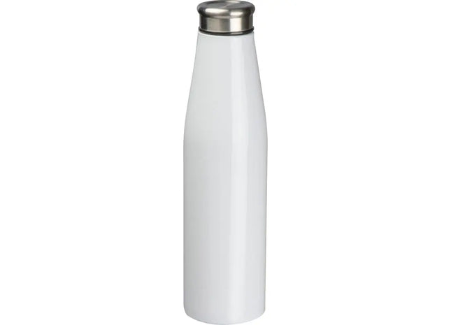 San Marino Metall-Trinkflasche, 500ml, Schneeweiß TK Gruppe® Grosshandel 