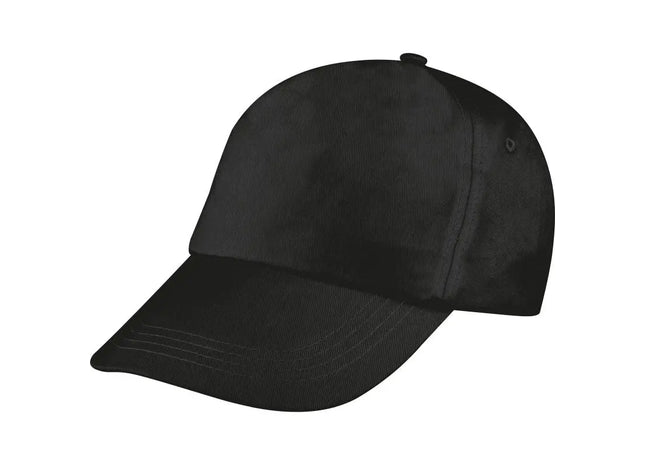 Santa Fe 5-Panel Baseballcap in Schwarz Eleganter Schutz für sportliche Aktivitäten TK Gruppe® Grosshandel 