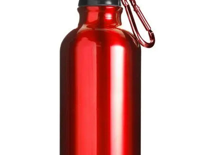 Santiago Rote Aluminium-Trinkflasche - Leicht & Langlebig, 650 ml TK Gruppe® Grosshandel 