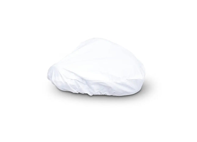Sattelbezug aus Polyester - weiß Wasserfester, langlebiger Sattelschutz TK Gruppe® Grosshandel 