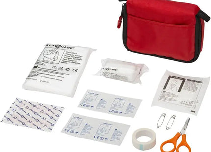 Save-me 19-teiliges Erste-Hilfe-Kit, Notfallset, Kompakt - Rot TK Gruppe® Grosshandel 