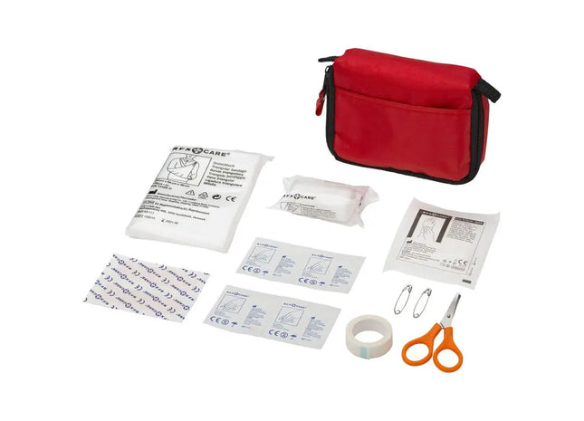 Save-me 19-teiliges Erste-Hilfe-Kit, Notfallset, Kompakt - Rot TK Gruppe® Grosshandel 