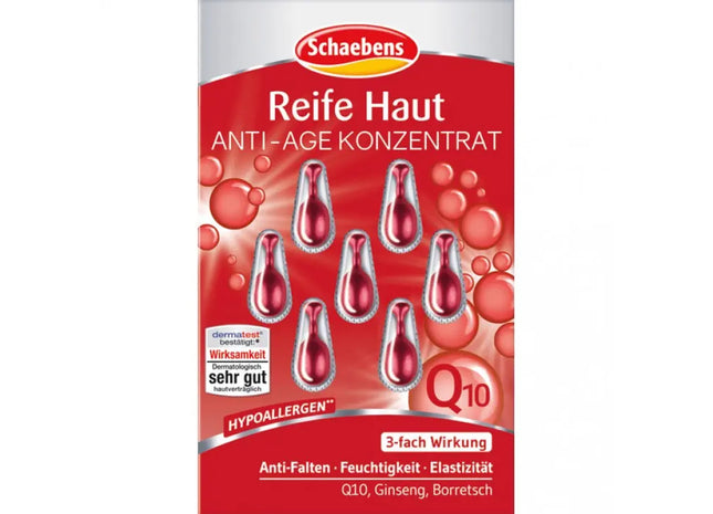 Schaebens Reife Haut Anti-Aging Konzentrat, Intensivpflege, 7Ampullen TK Gruppe® Grosshandel 