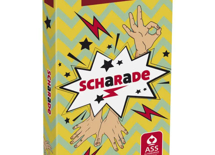 Scharade Partyspiel in Faltschachtel - Mime und Rate Spaß für die ganze Familie TK Gruppe® Grosshandel 