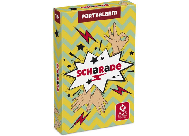 Scharade Partyspiel in Faltschachtel - Mime und Rate Spaß für die ganze Familie TK Gruppe® Grosshandel 