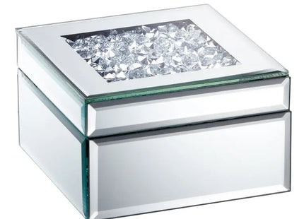 Schatulle Diamant, klein, 13x13 cm - Stilvolle Aufbewahrung für Schmuck & Andenken TK Gruppe® Grosshandel 