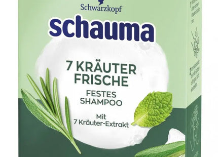 Schauma Solid Herbal Shampoo Bar 60g - Seven Botanicals Hair Cleanser TK Gruppe® Grosshandel 