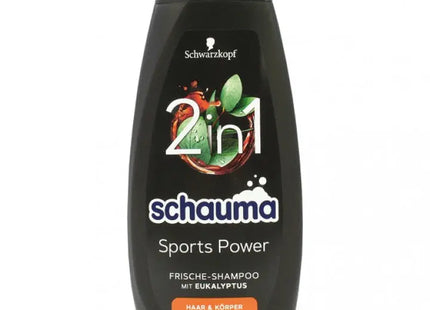 Schauma Sport Shampoo 400ml - Erfrischende Tiefenreinigung für Aktive Menschen TK Gruppe® Grosshandel 