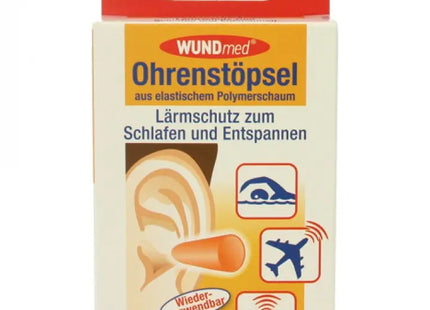 Schaumstoff-Ohrstöpsel aus Polymer, 4er-Pack - Effektiver Lärmschutz & Komfort TK Gruppe® Grosshandel 