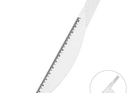 Schicker Brieföffner in Weiß - Elegantes Schreibtischaccessoire TK Gruppe® Grosshandel 