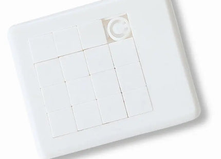 Schiebepuzzle DIVER - Weiß: Klassisches Denkspiel für Kinder und Erwachsene TK Gruppe® Grosshandel 