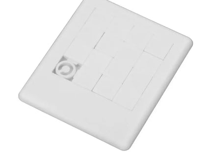 Schiebepuzzle Frame 15 - Weiß: Herausforderndes Denkspiel für die ganze Familie TK Gruppe® Grosshandel 