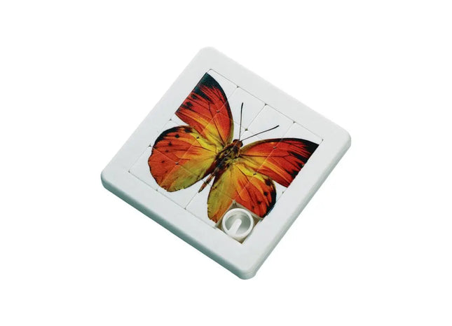 Schiebepuzzle Space 15 - Weiß: Spaßiges Denkspiel für Kinder und Erwachsene TK Gruppe® Grosshandel 