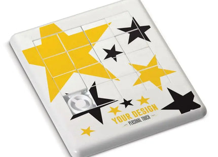 Schiebepuzzle - Weiß: Klassisches Denkspiel für stundenlangen Spielspaß TK Gruppe® Grosshandel 