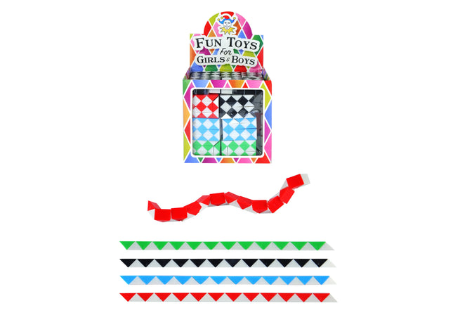 Schlangen-Puzzle, 22 cm, Flexibles Geduldsspiel, Knobelspaß für alle Altersgruppen TK Gruppe® Grosshandel 