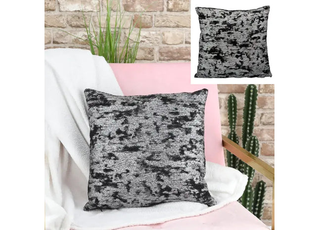 Schlangenmuster Kissen, Dekorativ und Komfortabel, 40x40 cm TK Gruppe® Grosshandel 