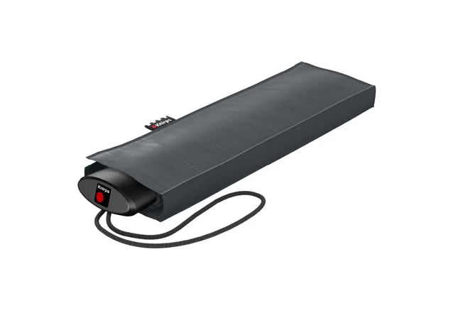 Schlanker Taschenschirm AS.050 slim manual - grau: Kompakt, manuell, robust, ideal für unterwegs TK Gruppe® Grosshandel 