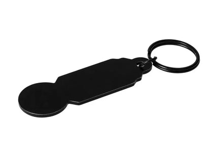 Schlüsselanhänger Einkaufswagen-Entriegeler Acero in elegantem Schwarz – Einfache Handhabung TK Gruppe® Grosshandel 