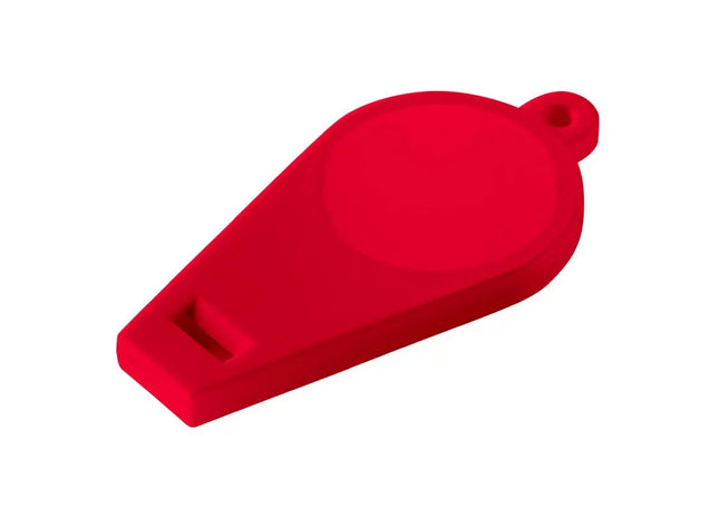 Schlüsselanhänger Pfeife in Standard-Rot – Praktisch und Auffällig TK Gruppe® Grosshandel 