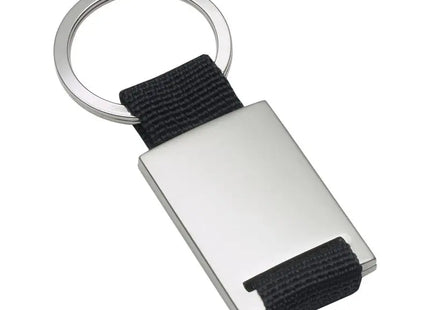 Schlüsselanhänger RE98-KEMER - Schwarz & Silber - Stilvoll & Robust TK Gruppe® Grosshandel 