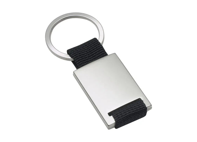 Schlüsselanhänger RE98-KEMER - Schwarz & Silber - Stilvoll & Robust TK Gruppe® Grosshandel 