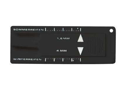 Schlüsselanhänger Reifenprofilmesser RE
- Vielseitig Schwarz TK Gruppe® Grosshandel 